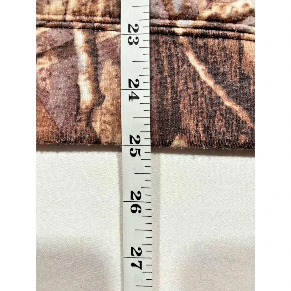 Badger Sport Shedheads Camo Hoodie Mens Large Leave No Tine Behind Hunting Brown
